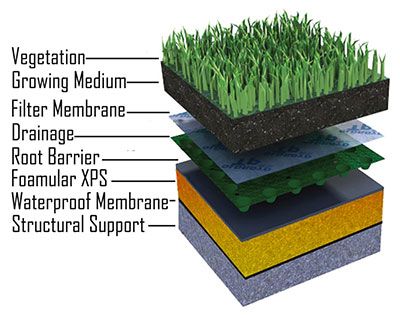 Green Roof Insulation