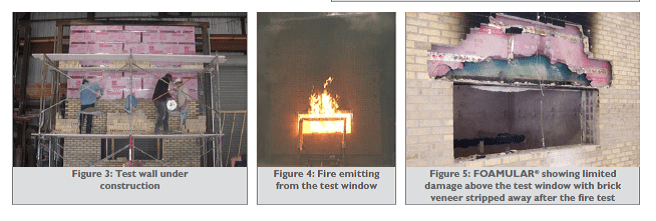 Foamular Passes NFPA 285 Fire Test